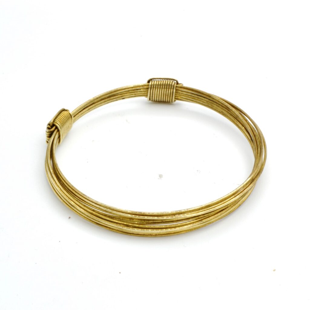 Pulsera Africaor realizada en latón