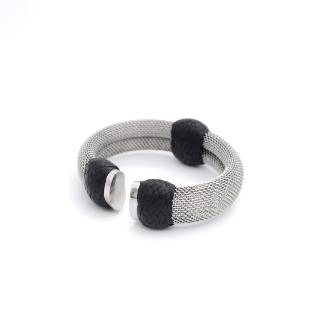 Pulsera maya acero, realizada artesanalmente