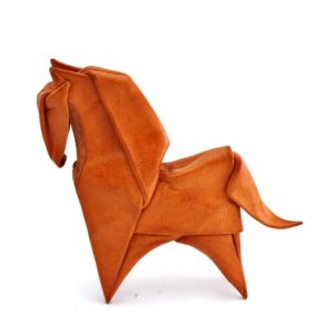 Escultura en cueroflexia Simple Horse